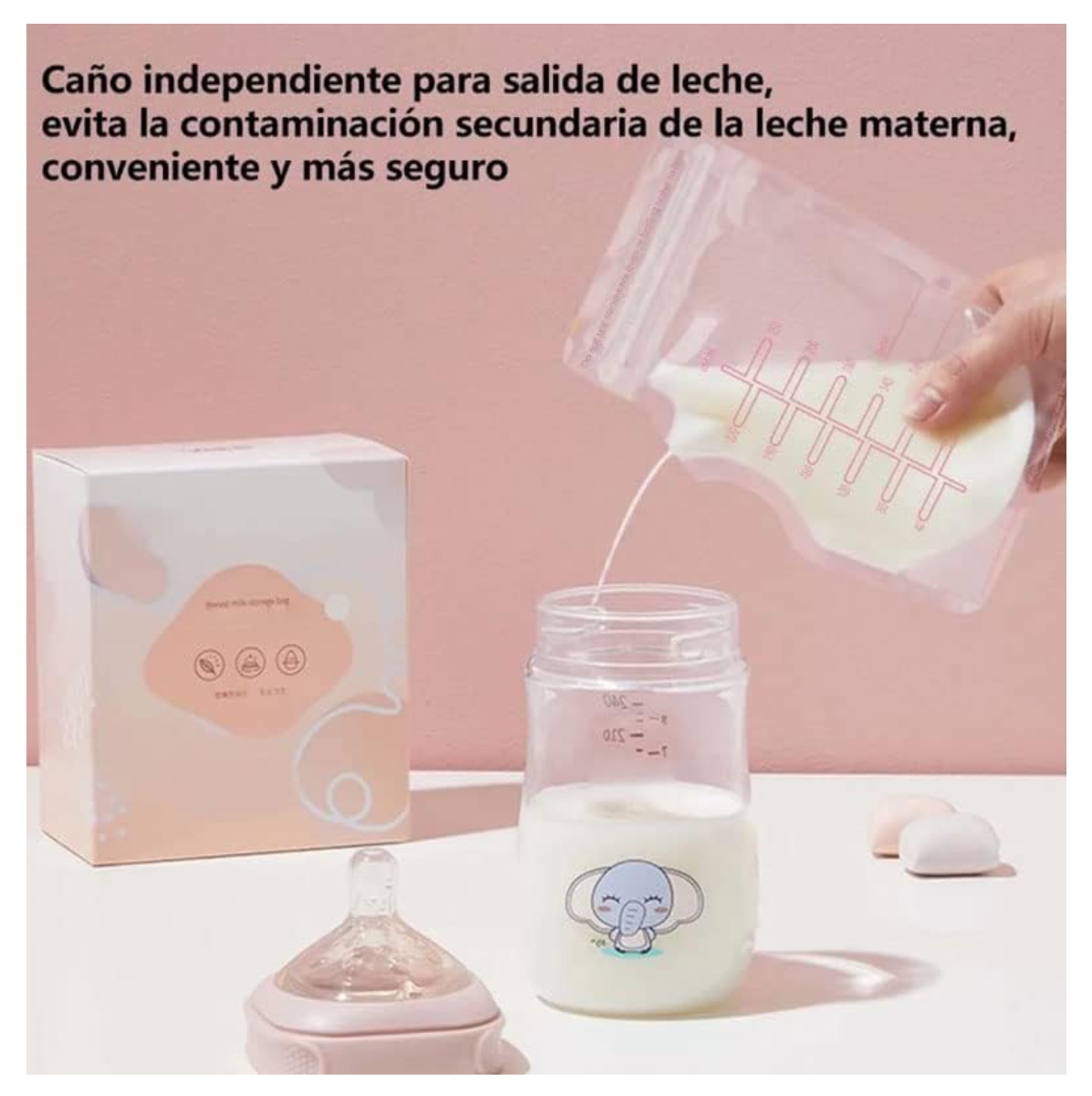 Miniatura 2 de Bolsas Para Almacenar Leche Materna X30